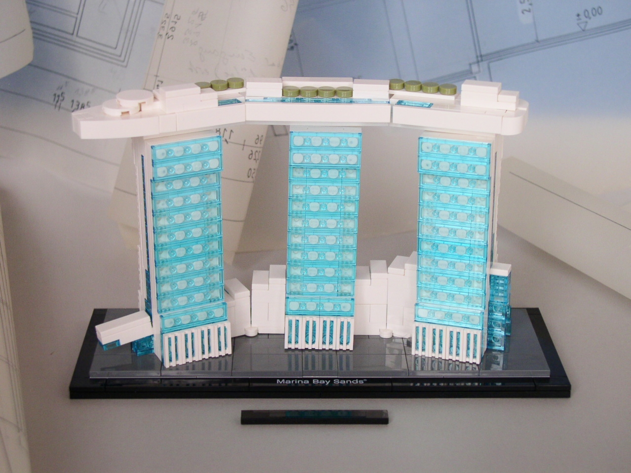 LEGO 21021* Architecture MARINA BAY SANDS Original mit BA+OVP
